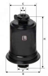 Фільтр паливний SOFIMA S1669B