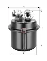 Фильтр топливный SOFIMA S1537B