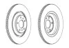 Гальмівний диск задній Audi A8 / VW Phaeton/ Bentley Continental, Flying Spur JURID 563095JC