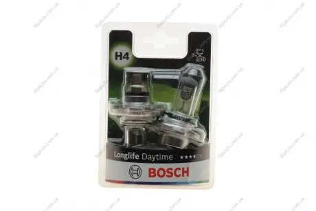 Автолампа H4 12V 60/55W P43t Longlife Daytime DBL 1 987 301 415 BOSCH 1987301415