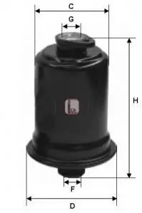 Фільтр паливний SOFIMA S1712B
