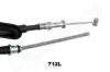 SUBARU Трос ручн.тормоза лев.Forester 97- JAPANPARTS BC-712L (фото 2)