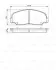 BOSCH TOYOTA Тормозные колодки пер. Land Cruiser -96 0986495339 BOSCH 0986495339