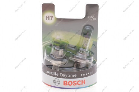 Автолампа H7 12V 55W PX26d Longlife Daytime DBL 1 987 301 416 BOSCH 1987301416