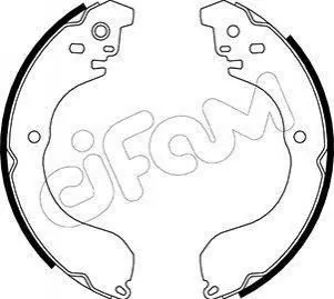 JEEP Тормозные колодки барабан. Avenger,Caliber,Compass 10-, Patriot 08-17, NissanMICRA III (K12) 1.4 03-10 CIFAM 153-296