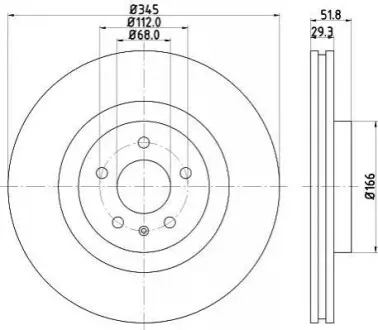 Hella pagid 8DD 355 113-951