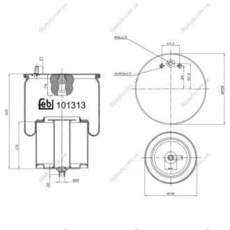 Пневмоподушка FEBI FEBI BILSTEIN 101313