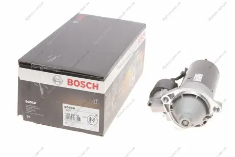 Стартер (12В, 1,8кВт, новий) AUDI 80 B3, 80 B4, 90 B3, A4 B5, A4 B6, A4 B7, A6 C4, A6 C5, CABRIOLET B3 SKODA SUPERB I VW GOLF I, GOLF II, JETTA II, PASSAT B3/B4, PASSAT B5 1.6D-3.0 08.80-06.08 BOSCH 1 986 S00 760