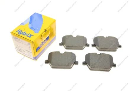 Фото 1 - комплект гальмівних колодок (дискових) Metelli 22-1266-0 Комплект гальмівних колодок (дискових) Metelli 22-1266-0 (фото 1)