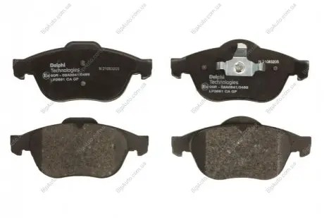 Автозапчастина Delphi LP3691