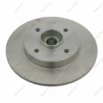 CITROEN Диск тормозной задн (c подш, с кольцом ABS) Citroen C3,C4 Peugeot 207,307 (249*9) BLUE PRINT ADP154352