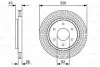 Гальмівний диск NISSAN/INFINITI Armada/Titan/QX56 \'\'F \'\'4,5-5,6 \'\'03>> BOSCH 0986479W45 (фото 1)
