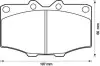 Гальмівні колодки TOYOTA 4Runner, Hi-Lux, Land Cruiser JURID 572178J