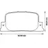 Гальмівні колодки TOYOTA Camry Jurid 572559J (фото 1)