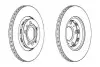 Диск тормозной AUDI,VOLKSWAGEN JURID 562514JC