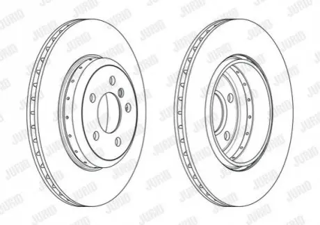 Диск тормозной BMW Jurid 563149JVC1