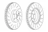 Гальмівний диск передній Mercedes CLS, CLK, E-Class, S-Class, SL, SLK JURID 562408JC1