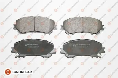 Гальмівні колодки передні Eurorepar 1667814380