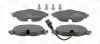 Гальмівні колодки передні Audi A3, Q2, Q3 / VW Golf VII, Caddy, Passat / Seat Leon / Skoda Octavia CHAMPION 573390CH (фото 2)