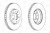 Тормозной диск передний Volvo S60 / S70 / S80 / V70 / XC70 Cross Country CHAMPION 562244CH