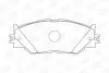 Тормозные колодки передние Lexus IS II, III CHAMPION 572620CH (фото 1)
