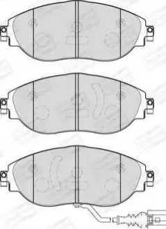 Гальмівні колодки передні Audi A3, Q3 / VW Arteon, Golf, Passat, Tiguan, Sharan / Seat / Skoda CHAMPION 573838CH