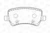 Гальмівні колодки задні Land Rover Freelander 2, Range Rover Evoque/ Ford Galaxy / Volvo V60, V70 CHAMPION 573250CH (фото 1)