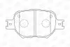 Гальмівні колодки передні Toyota Allion, Caldina, Celica, Corolla, Mark, Matrix, Opa, Premio, Veross CHAMPION 572517CH (фото 1)