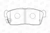 Гальмівні колодки передні Nissan Pixo / Subaru Justy / Suzuki Alto, Carry, Ignis CHAMPION 572471CH (фото 1)