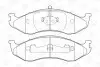 Гальмівні колодки передні Jeep Cherokee, Grand Cherokee, Wrangler / Kia Carnival CHAMPION 571519CH