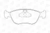 Тормозные колодки передние Volvo 850, C70, S70, V70, XC70 CHAMPION 571457CH