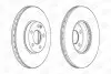 Тормозной диск передний Mercedes A-Class (W176), B-Class (W246, W242), CLA (C117) CHAMPION 562989CH