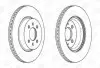 Тормозной диск передний Hyundai i20 / KIA Rio CHAMPION 562944CH