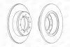 Тормозной диск задний Land Rover Defender, Range Rover CHAMPION 561353CH
