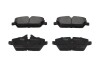 Комплект гальмівних колодок KAVO PARTS KBP-10004