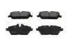Комплект гальмівних колодок KAVO PARTS KBP-10004