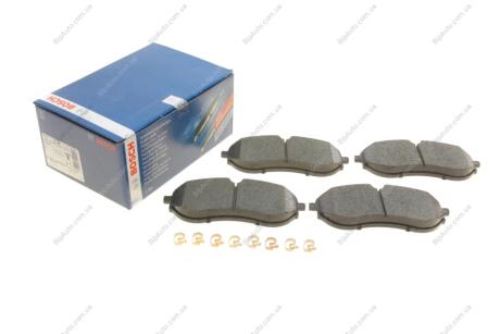 ДИСКОВЫЕ КОЛОДКИ ПЕРЕДНI 0 986 424 931 BOSCH 0986424931