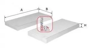 Фильтр салона SOFIMA S 3259 C