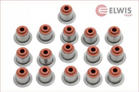 Комплект сальників клапанів Elwis Royal 9015425 (фото 1)