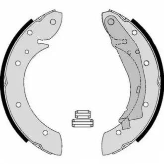 PEUGEOT Тормозные колодки задн. 405 II Break (4E) 1.9 D 92-96 Jurid 362613J