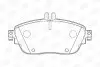 Тормозные колодки передние Mercedes A-Class, B-Class, GLA, CLA / Infiniti Q30 CHAMPION 573403CH