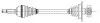 CIFAM DACIA Полуось лев. L=682mm 23 зуб. LOGAN (LS_) 1.5 dCi 05-, LOGAN MCV (KS_) 1.5 dCi 07- 655-792 CIFAM 655-792