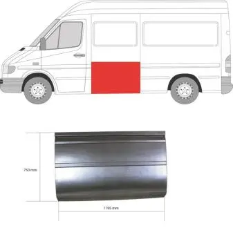 Ремчастина металева KLOKKER KLOKKERHOLM FP 3546 011