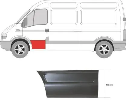 Ремчастина металева KLOKKER KLOKKERHOLM FP 5088 121