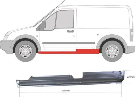 Ремчастина металева KLOKKER KLOKKERHOLM FP 2507 001