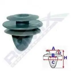 Автомобильный пистон ROMIX RX B23163