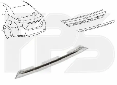 Полоска пластикова FPS FP 7037 532 (фото 1)
