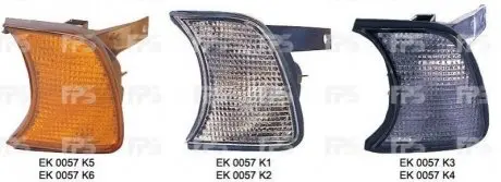 Ліхтар передній DEPO FP 0057 K1-E