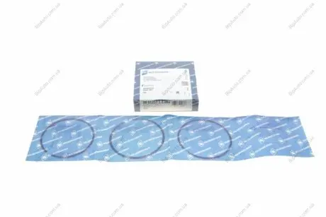 Кільця поршневі 0,40 (на 1цил.) Fiat Doblo/Palio 1.6i 01-12 KOLBENSCHMIDT 800121710040