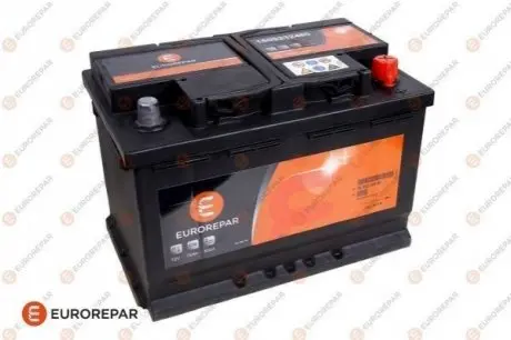 АКУМУЛЯТОРНА БАТАРЕЯ 75AH EN800A -+ (278x175x190) Eurorepar 1609232480